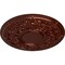 Ekena Millwork Jackson Ceiling Medallion (Fits Canopies up to 13 1/2"), 32 3/4"OD x 2 1/2"P, Antique Copper CM32JAACS - alternate 2